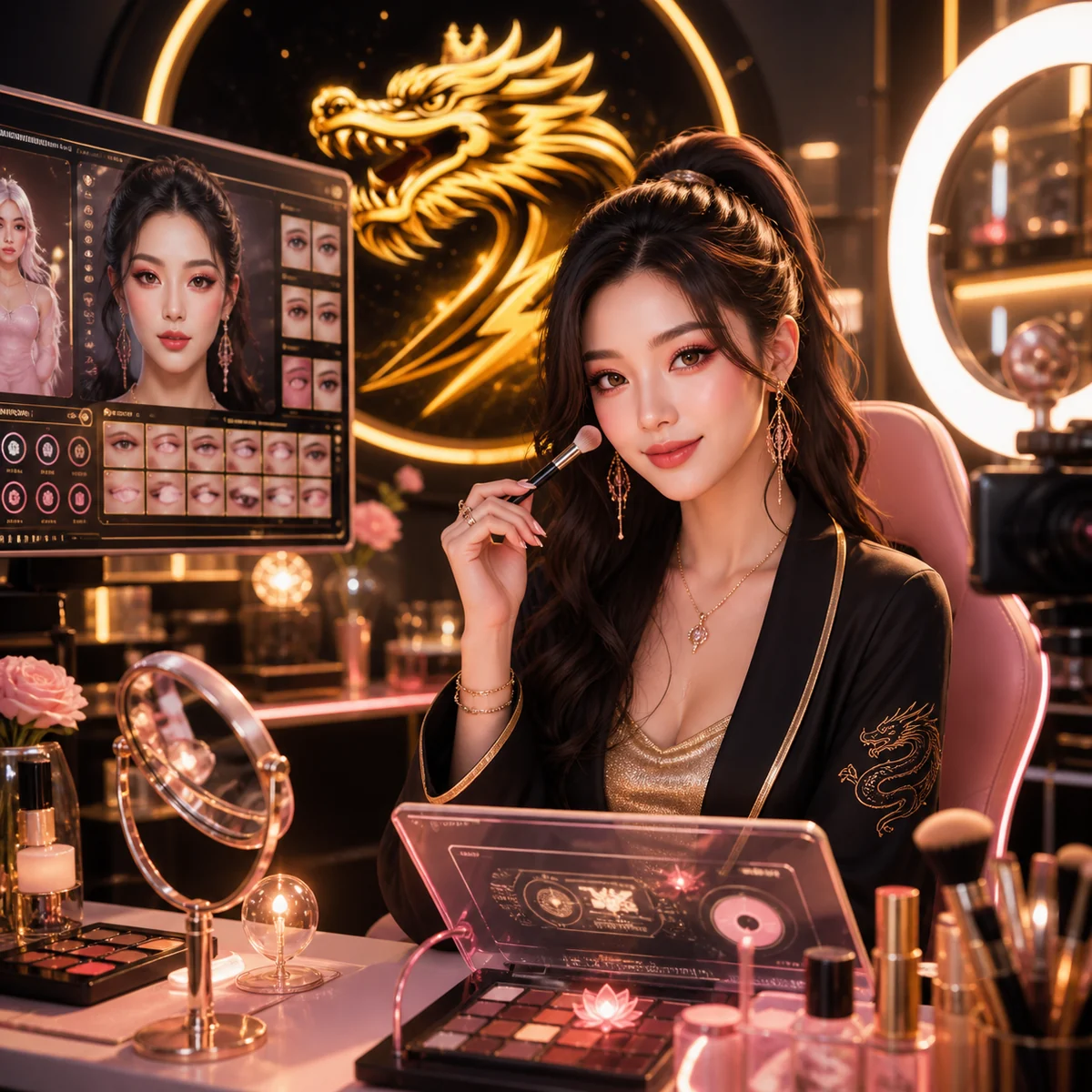 AGUNG11 Glam Studio, game make-up kolaborasi AGUNG11 dan Bernalchic